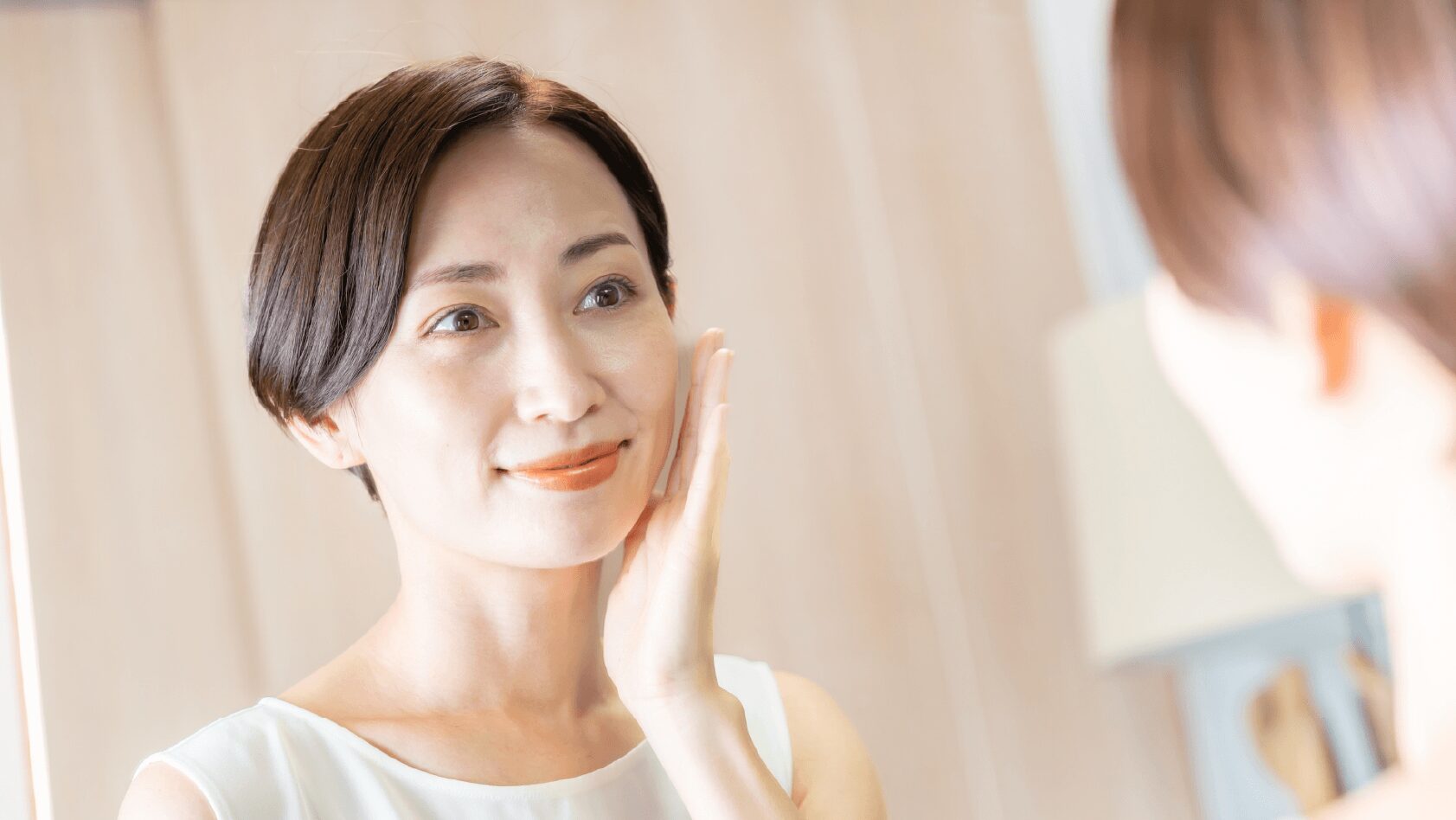 肌の透明感・血色アップ